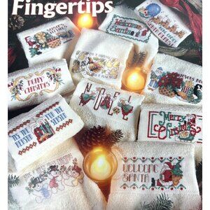 Leisure Arts Christmas Fingertips Cross Stitch Pattern Leaflet 2371